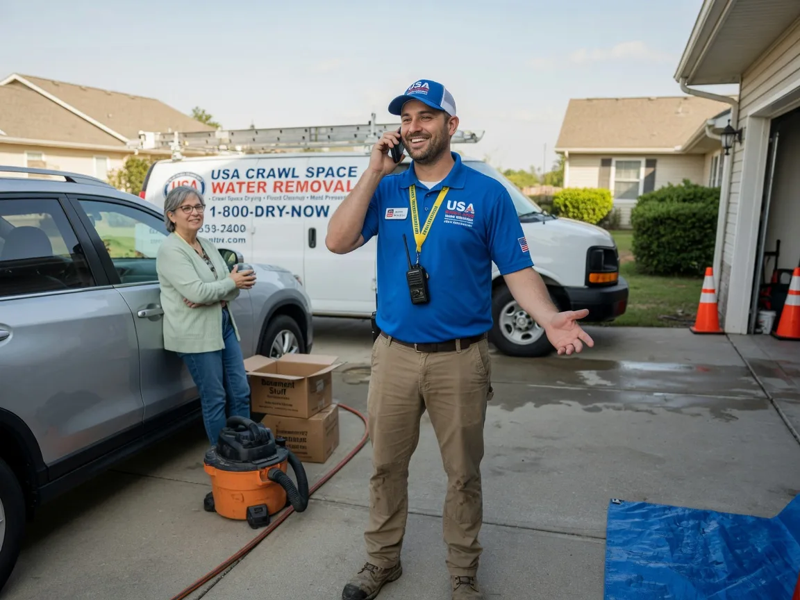 Crawl Space Water Removal Rebuck, PA FAQs